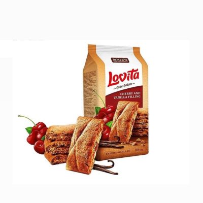 کوکی لاویتا روشن با مغز آلبالو 168 گرم Roshen lovita