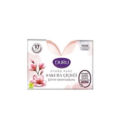 صابون شکوفه گیلاس دورو دوقلو مدل HYDRO PURE