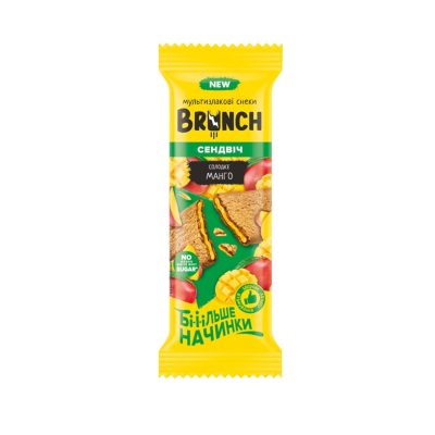 بیسکوییت رژیمی برانچ 56 گرم با طعم انبه ABK BRUNCH