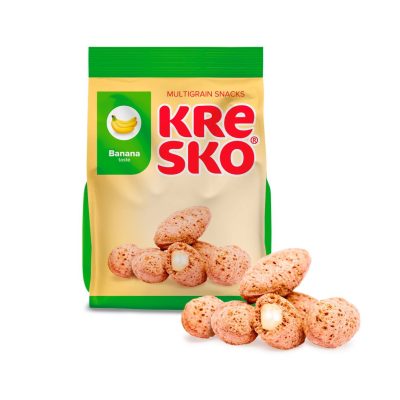 ویفر شکلاتی کرسکو بار 170 گرم پاکتی با طعم موزی ABK KRESKO